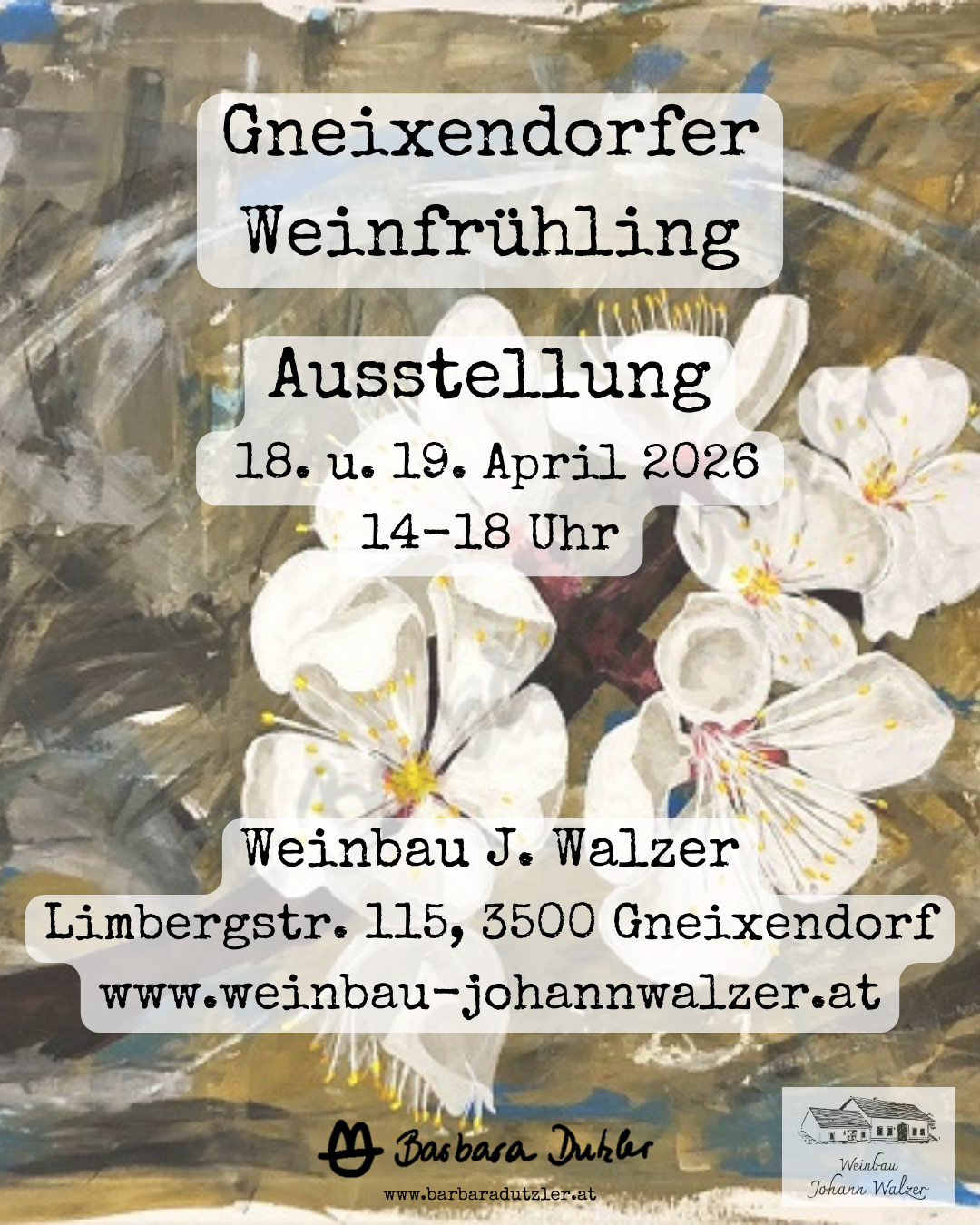 Ausstellung beim Weinfrühling 18. und 19. April 2026